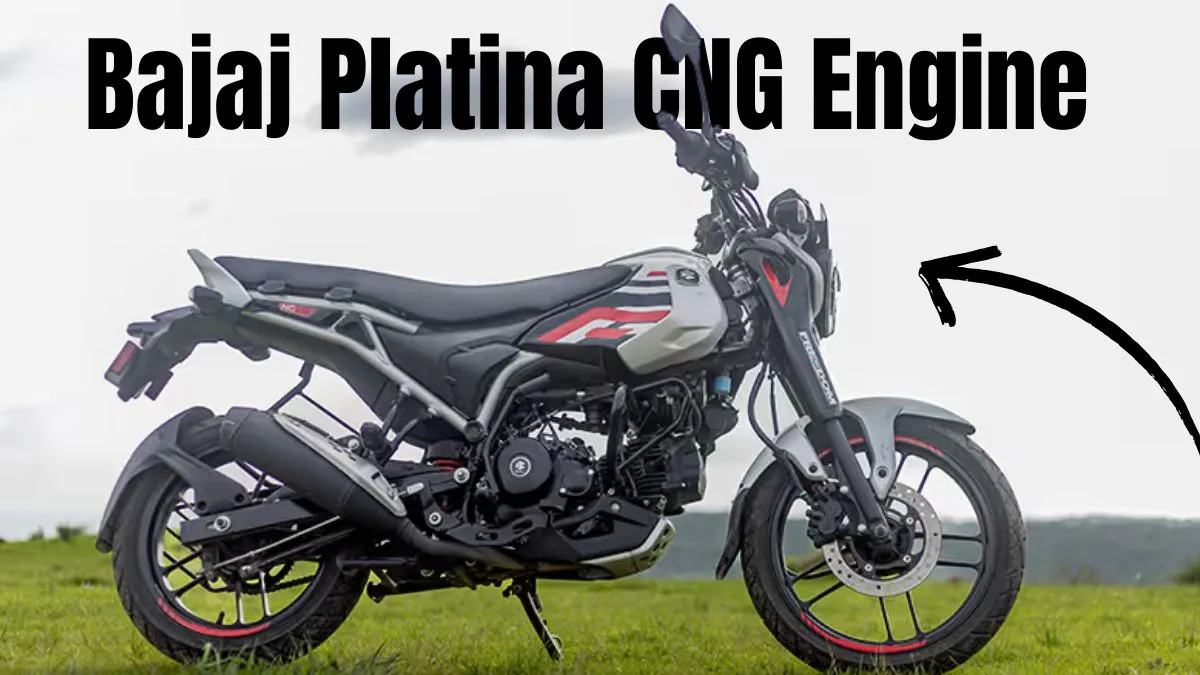 Bajaj Platina CNG Engine