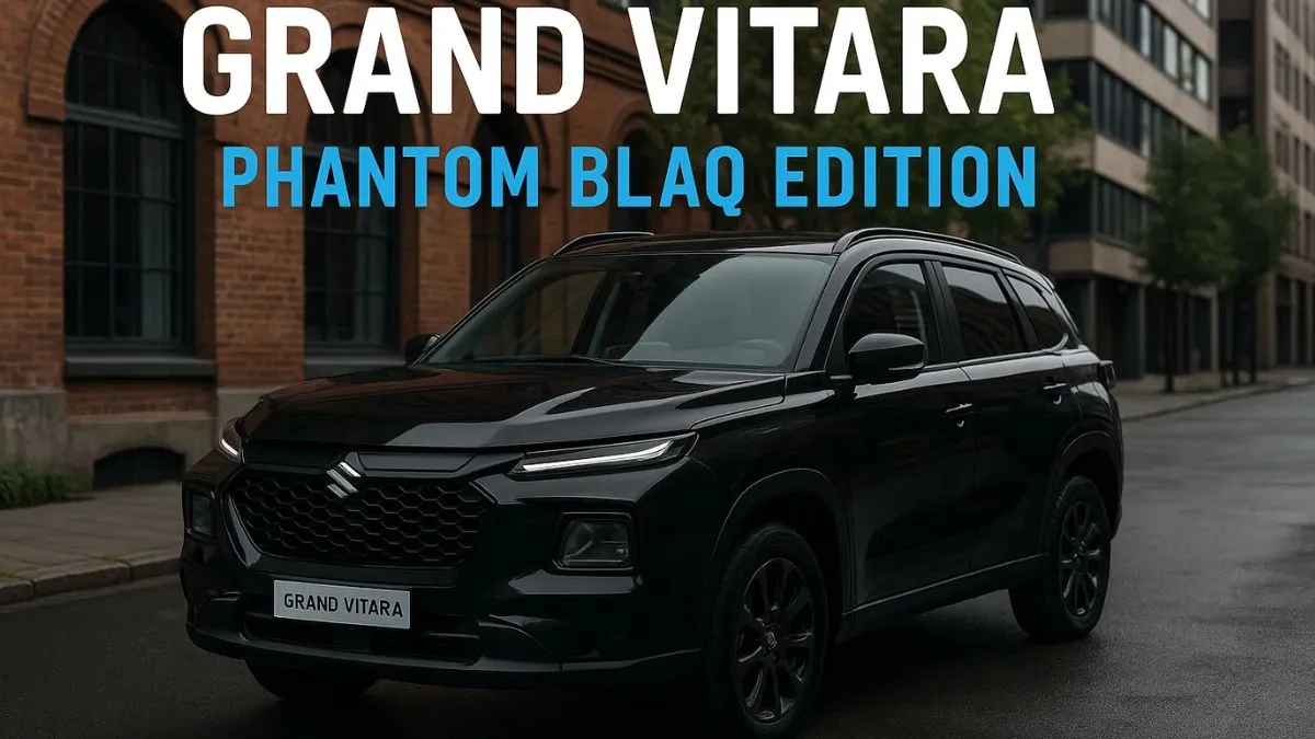 Maruti Grand Vitara Phantom Blaq Edition